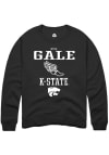 Main image for Kyle Gale Rally Mens Black K-State Wildcats NIL Sport Icon Crew Sweatshirt