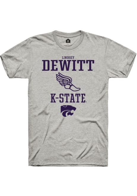 Lindsey DeWitt Ash K-State Wildcats NIL Sport Icon Short Sleeve T Shirt