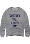 Main image for Shalysa Wray Rally Mens Graphite K-State Wildcats NIL Sport Icon Crew Sweatshirt