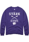 Main image for Emily Stark Rally Mens Purple K-State Wildcats NIL Sport Icon Crew Sweatshirt
