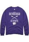 Main image for Lindsey DeVreugd Rally Mens Purple K-State Wildcats NIL Sport Icon Crew Sweatshirt