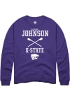 Main image for McKenna Johnson Rally Mens Purple K-State Wildcats NIL Sport Icon Crew Sweatshirt