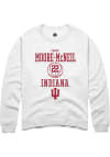 Main image for Chloe Moore-McNeil Rally Mens White Indiana Hoosiers NIL Sport Icon Crew Sweatshirt