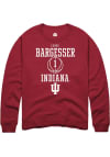 Main image for Lexus Bargesser Rally Mens Red Indiana Hoosiers NIL Sport Icon Crew Sweatshirt