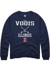 Main image for Ryan Voois Rally Mens Navy Blue Illinois Fighting Illini NIL Sport Icon Crew Sweatshirt