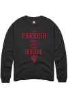 Main image for Sydney Parrish Rally Mens Black Indiana Hoosiers NIL Sport Icon Crew Sweatshirt