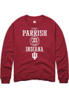 Main image for Sydney Parrish  Rally Indiana Hoosiers Mens Red NIL Sport Icon Long Sleeve Crew Sweatshirt