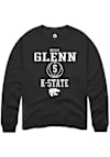Main image for Brylee Glenn Rally Mens Black K-State Wildcats NIL Sport Icon Crew Sweatshirt