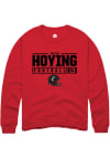 Main image for Jacob Hoying  Rally Cincinnati Bearcats Mens Red NIL Stacked Box Long Sleeve Crew Sweatshirt