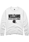 Main image for John Williams  Rally Cincinnati Bearcats Mens White NIL Stacked Box Long Sleeve Crew Sweatshirt