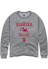Main image for Harrison Herrera Rally Mens Graphite Indiana Hoosiers NIL Sport Icon Crew Sweatshirt