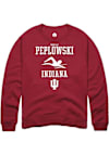 Main image for Noelle Peplowski Rally Mens Red Indiana Hoosiers NIL Sport Icon Crew Sweatshirt