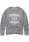 Main image for Kalen Carroll Rally Mens Graphite Cincinnati Bearcats NIL Sport Icon Crew Sweatshirt