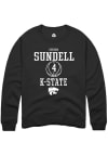 Main image for Serena Sundell Rally Mens Black K-State Wildcats NIL Sport Icon Crew Sweatshirt