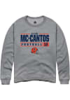 Main image for Elijah Mc-Cantos Rally Mens Graphite Illinois Fighting Illini NIL Stacked Box Crew Sweatshirt
