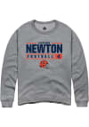 Main image for Jer’Zhan Newton Rally Mens Graphite Illinois Fighting Illini NIL Stacked Box Crew Sweatshirt