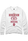 Main image for Kurtis Robinson Rally Mens White Indiana Hoosiers NIL Sport Icon Crew Sweatshirt