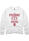 Main image for Noah Pierre Rally Mens White Indiana Hoosiers NIL Sport Icon Crew Sweatshirt