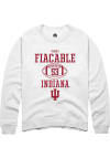 Main image for Vincent Fiacable Rally Mens White Indiana Hoosiers NIL Sport Icon Crew Sweatshirt