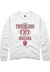 Main image for Xavier Trueblood Rally Mens White Indiana Hoosiers NIL Sport Icon Crew Sweatshirt