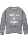 Main image for Landon Fickell Rally Mens Graphite Cincinnati Bearcats NIL Sport Icon Crew Sweatshirt