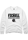 Main image for Landon Fickell  Rally Cincinnati Bearcats Mens White NIL Stacked Box Long Sleeve Crew Sweatshirt