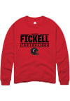 Main image for Landon Fickell  Rally Cincinnati Bearcats Mens Red NIL Stacked Box Long Sleeve Crew Sweatshirt