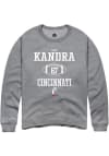 Main image for Luke Kandra Rally Mens Graphite Cincinnati Bearcats NIL Sport Icon Crew Sweatshirt