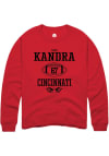 Main image for Luke Kandra  Rally Cincinnati Bearcats Mens Red NIL Sport Icon Long Sleeve Crew Sweatshirt