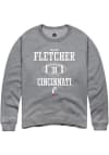 Main image for Mason Fletcher Rally Mens Graphite Cincinnati Bearcats NIL Sport Icon Crew Sweatshirt