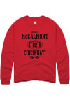 Main image for Michael McCalmont Rally Mens Red Cincinnati Bearcats NIL Sport Icon Crew Sweatshirt