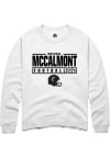Main image for Michael McCalmont Rally Mens White Cincinnati Bearcats NIL Stacked Box Crew Sweatshirt