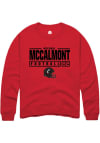 Main image for Michael McCalmont Rally Mens Red Cincinnati Bearcats NIL Stacked Box Crew Sweatshirt