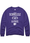 Main image for Andrew Schmelzle Rally Mens Purple K-State Wildcats NIL Sport Icon Crew Sweatshirt