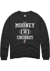 Main image for Nijal Mooney  Rally Cincinnati Bearcats Mens Black NIL Sport Icon Long Sleeve Crew Sweatshirt