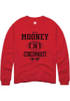 Main image for Nijal Mooney  Rally Cincinnati Bearcats Mens Red NIL Sport Icon Long Sleeve Crew Sweatshirt