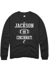 Main image for Rob Jackson  Rally Cincinnati Bearcats Mens Black NIL Sport Icon Long Sleeve Crew Sweatshirt