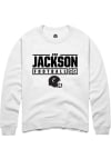 Main image for Rob Jackson  Rally Cincinnati Bearcats Mens White NIL Stacked Box Long Sleeve Crew Sweatshirt