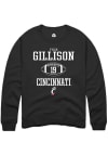 Main image for Tyler Gillison Rally Mens Black Cincinnati Bearcats NIL Sport Icon Crew Sweatshirt