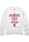Main image for Bryson Bonds Rally Mens White Indiana Hoosiers NIL Sport Icon Crew Sweatshirt