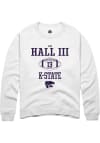Main image for Joe Hall III Rally Mens White K-State Wildcats NIL Sport Icon Crew Sweatshirt