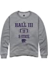 Main image for Joe Hall III Rally Mens Graphite K-State Wildcats NIL Sport Icon Crew Sweatshirt