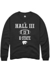 Main image for Joe Hall III Rally Mens Black K-State Wildcats NIL Sport Icon Crew Sweatshirt