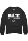 Main image for Joe Hall III Rally Mens Black K-State Wildcats NIL Stacked Box Crew Sweatshirt