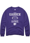 Main image for Keenan Garber Rally Mens Purple K-State Wildcats NIL Sport Icon Crew Sweatshirt