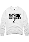 Main image for CJ Anthony  Rally Cincinnati Bearcats Mens White NIL Stacked Box Long Sleeve Crew Sweatshirt