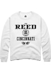 Main image for Josh Reed Rally Mens White Cincinnati Bearcats NIL Sport Icon Crew Sweatshirt