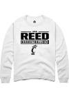 Main image for Josh Reed Rally Mens White Cincinnati Bearcats NIL Stacked Box Crew Sweatshirt