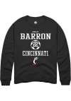 Main image for Ashley Barron  Rally Cincinnati Bearcats Mens Black NIL Sport Icon Long Sleeve Crew Sweatshirt