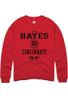 Main image for Jillian Hayes  Rally Cincinnati Bearcats Mens Red NIL Sport Icon Long Sleeve Crew Sweatshirt